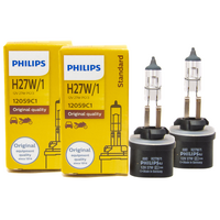 (PAIR) Philips 880 H27W/1 OEM Replacement Light Bulb