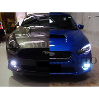 KONIK H8 DUAL COLOUR LED Fog Light for MY15-17 Subaru WRX STI/Ford Mustang