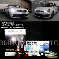 Volkswagen Golf MK6 MK7 LED H7 H15 DRL Low High Beam Package