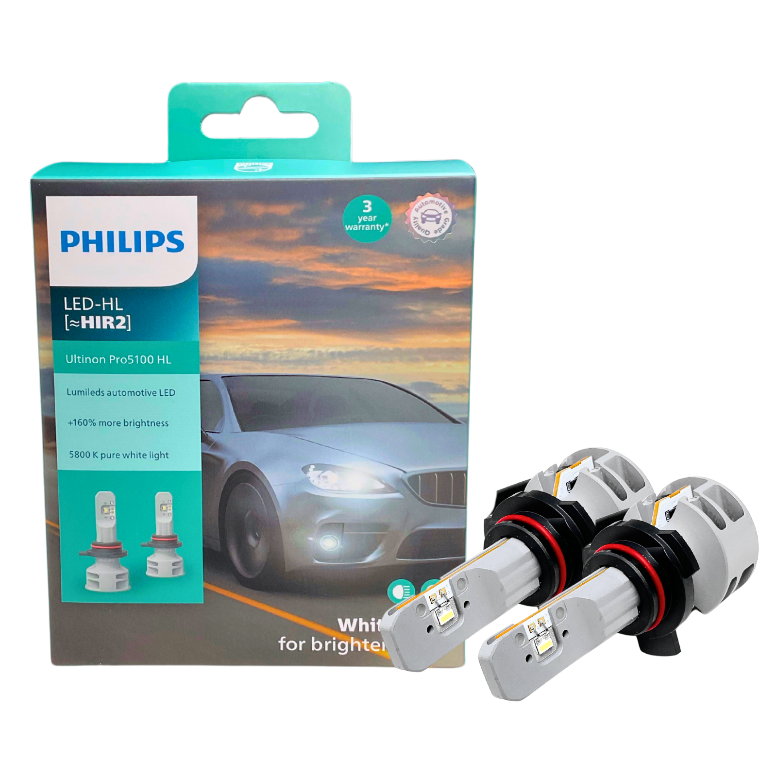 HIR2 Philips Ultinon Pro9100 HL LED Headlights (Pair)