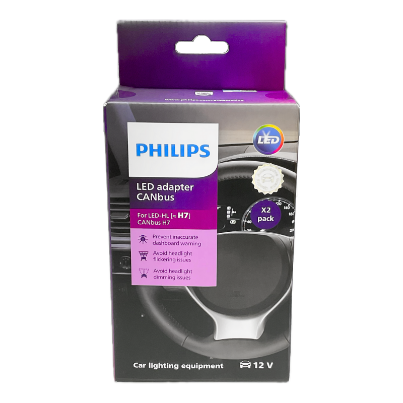  Philips Automotive Lighting CANbus H7, 2 Pack : Automotive