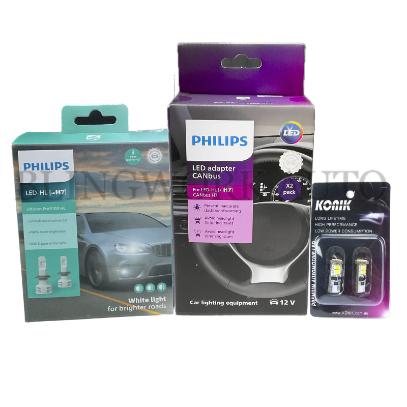  Philips Automotive Lighting CANbus H7, 2 Pack : Automotive