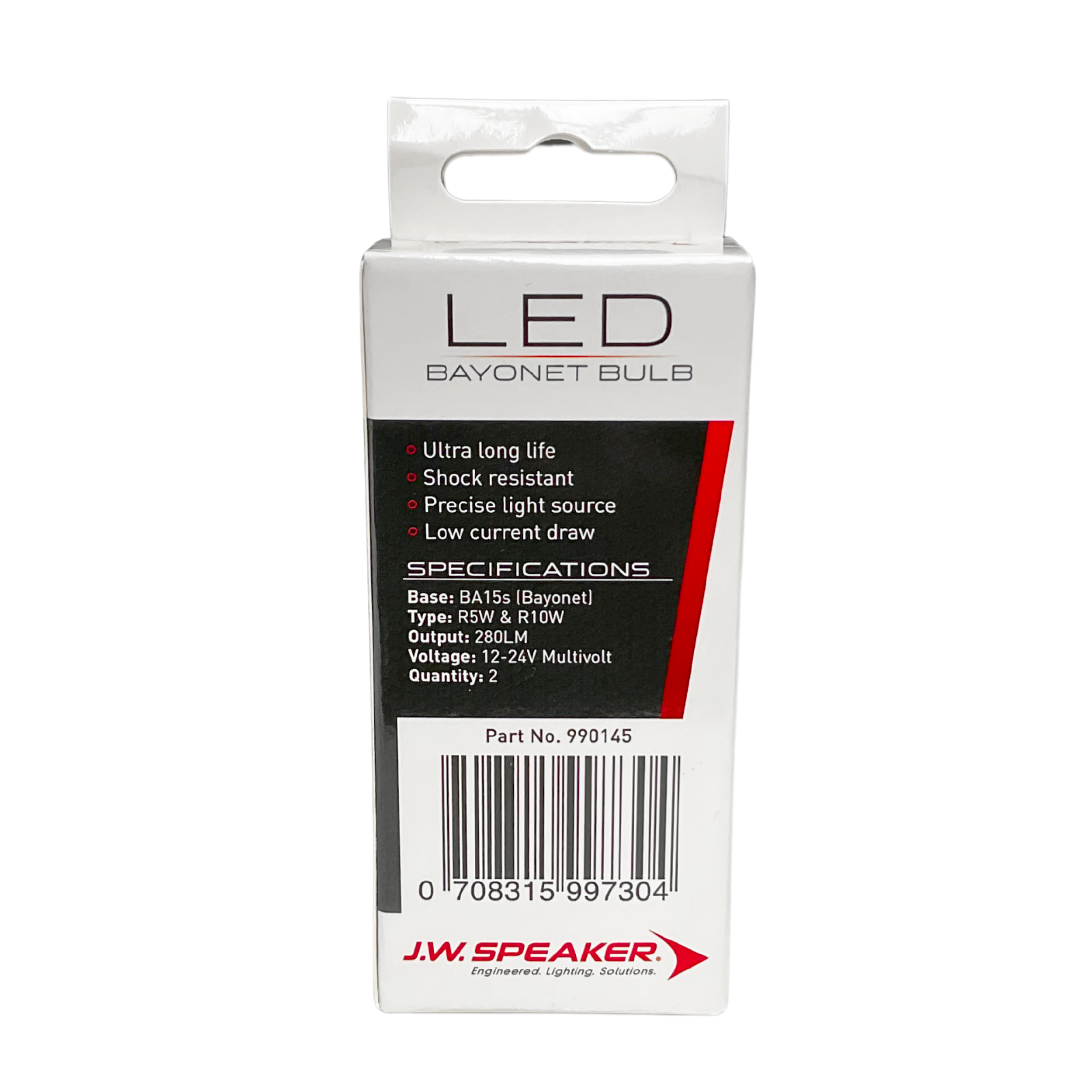 LED R5W-R10W-BA15S