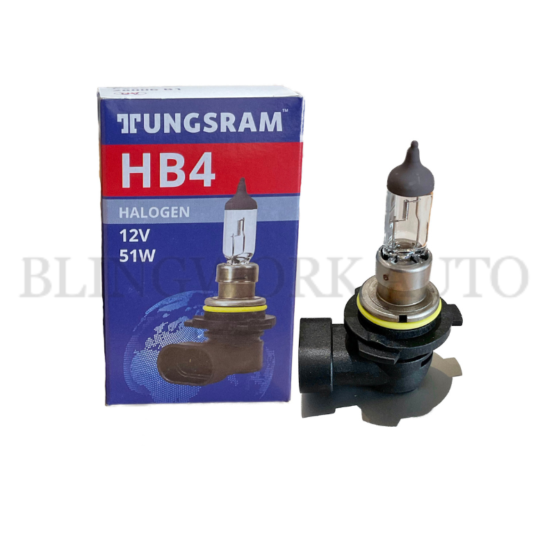 PAIR TUNGSRAM HB4 9006 OEM Replacement Light Bulb