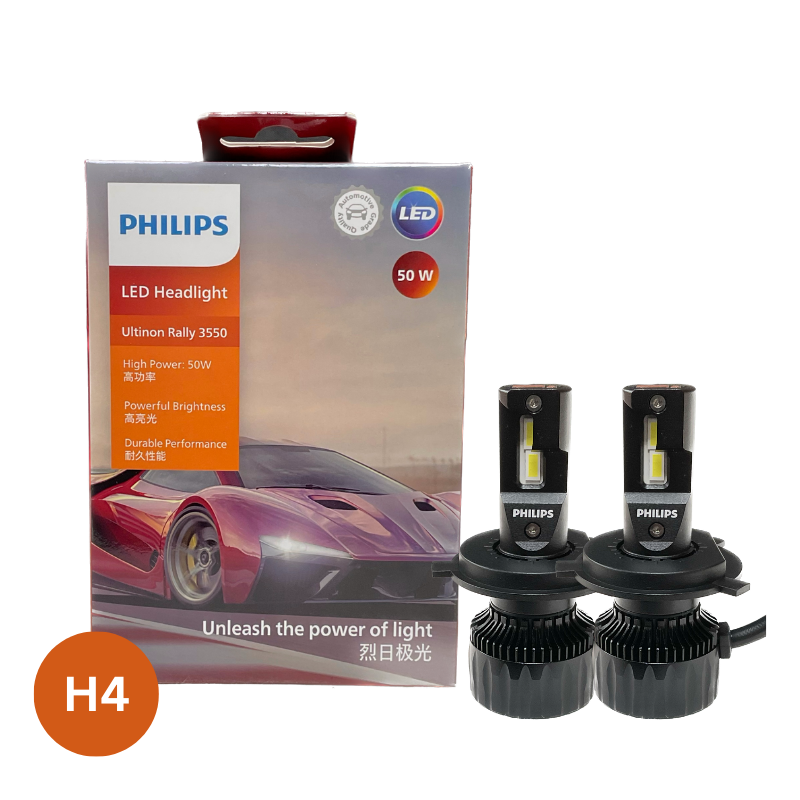 H4 Philips Ultinon Pro6000 LED headlight bulb - Piece