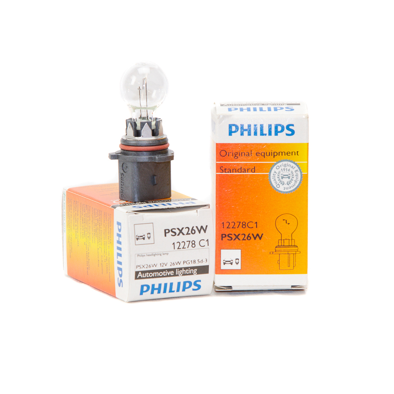 Fits 5201 Philips 12085 PS19W HiPerVision Bulb Pack of 1 