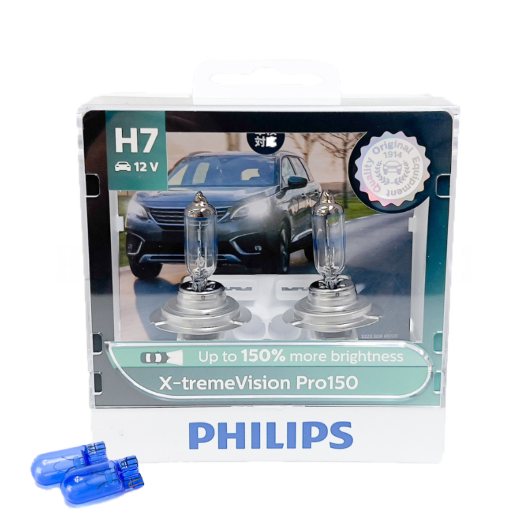 Philips X-treme Vision Pro150 +150% Bulbs