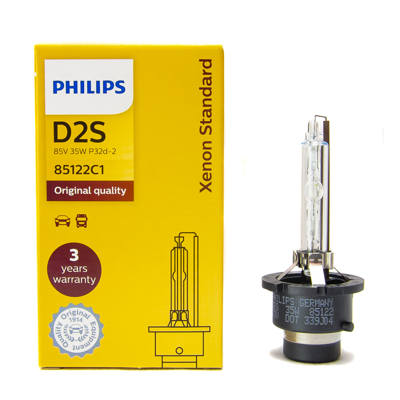PAIR Philips D2S Xenon OEM Factory Colour Bulb