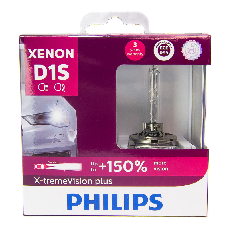 PAIR) Philips Xenon X-tremeVision GEN2 +150% Bulb