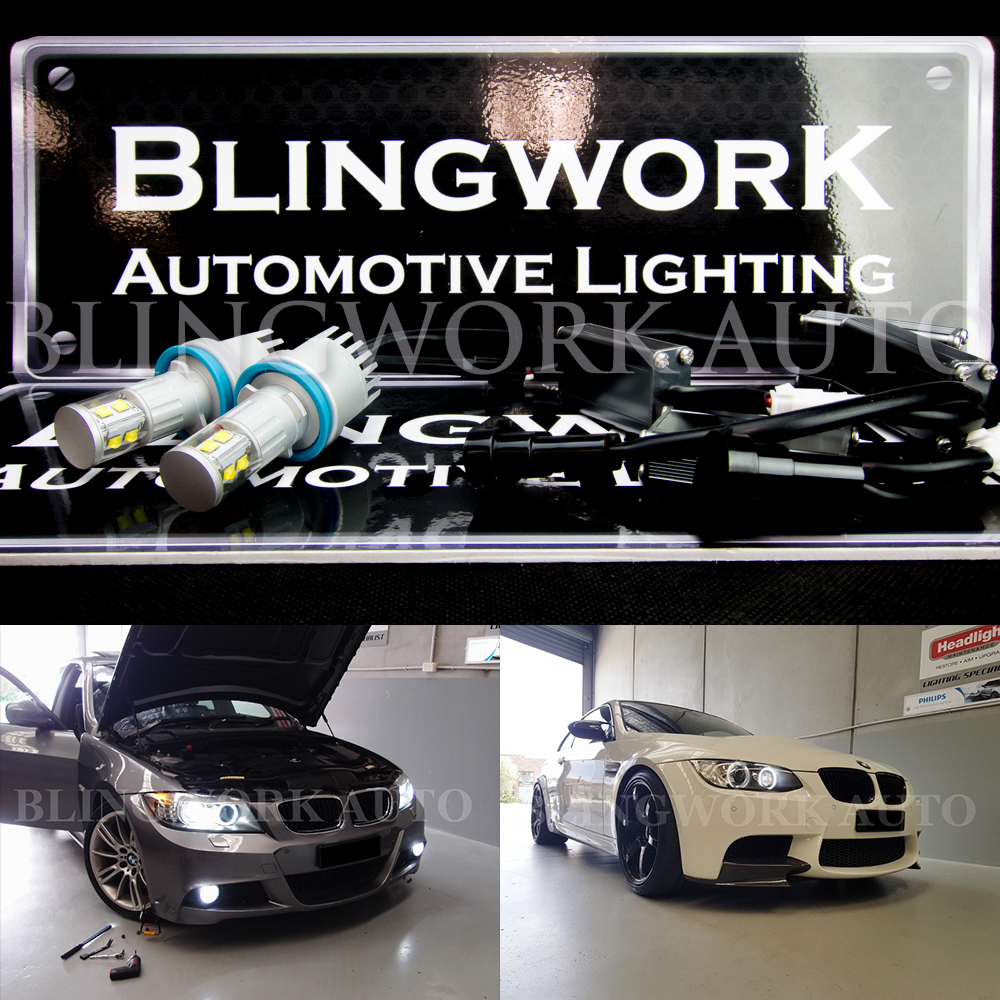 BMW LED Pure White Angel eyes