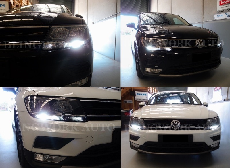Vw tiguan sales led headlight conversion