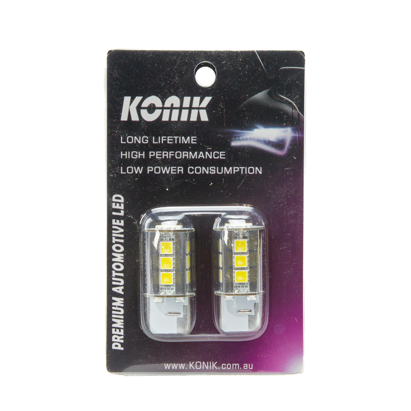 KONIK W21W T20 7440 CANbus LED Reverse Light Bulbs