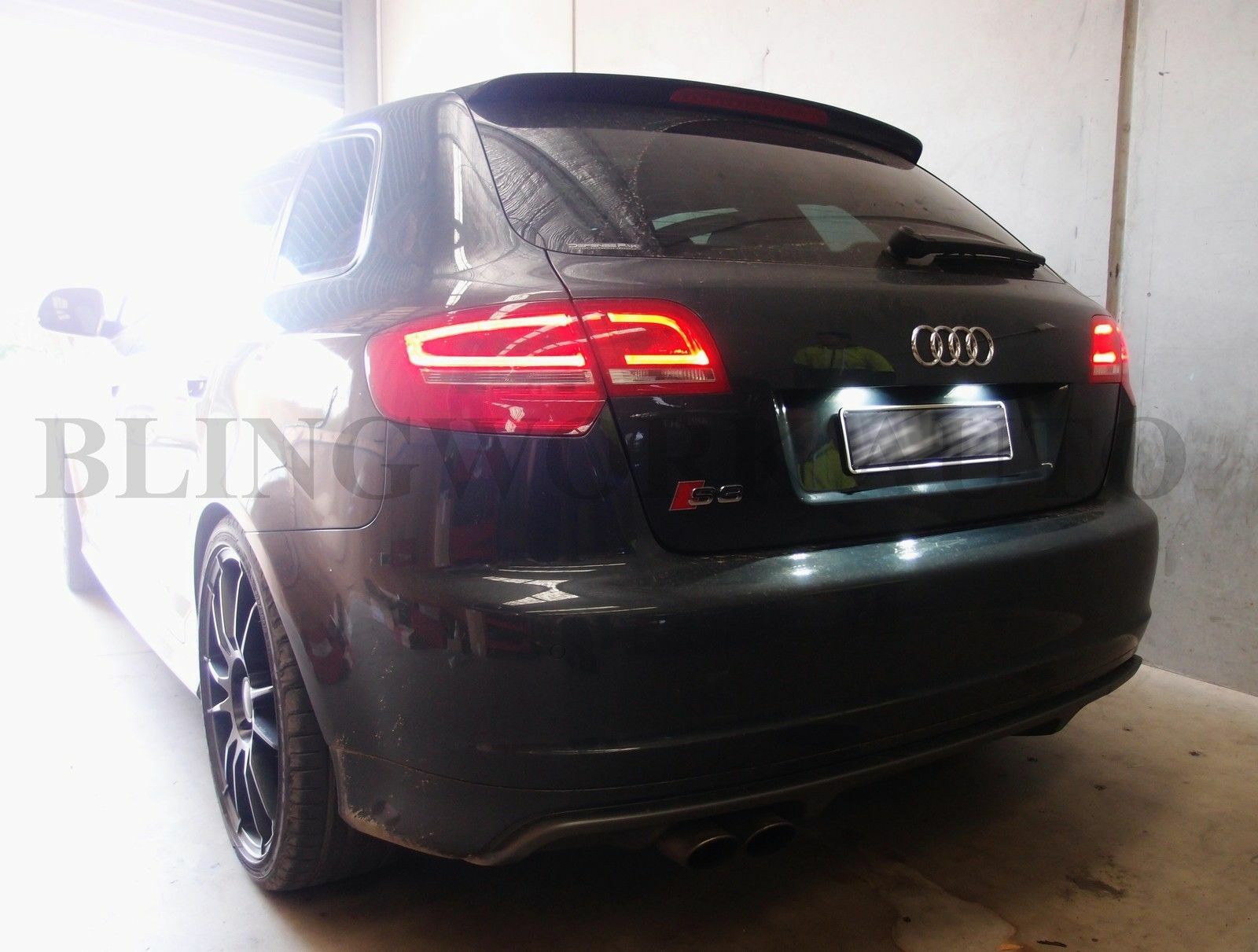 Audi A3 8P S3 8PA A4 B6 B7 A6 C6 4F Q7 4L LED Number Plate