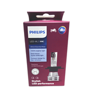 Philips H4 Ultinon Essential Moto White LED 6500K Conversion Kit