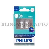 Philips T10 W5W Ultinon LED 6000K White Light Bulb