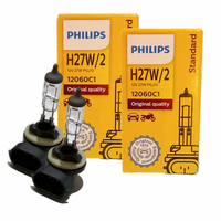2 x Philips 881 H27W/2 OEM Factory Standard Replacement Fog Light Bulb 27W 12060