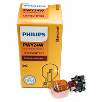 (1PC) Philips PWY24W OEM Factory Standard 12174SVHTRC1 Indicator Turn Signal Bulb