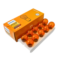 Philips PY21W BAU15s AMBER OEM Replacement Light Bulbs 12V 21W 12496NACP