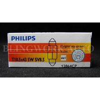 Philips 41mm x 10.5mm 5W Festoon OEM Repalcement Light Bulb