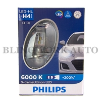 Philips H4 X-treme Ultinon LED +200% 6000K Conversion Kit