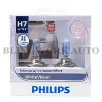 Philips H7 White Vision Warm White Halogen Bulbs