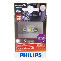 Philips 24V 38mm Festoon X-treme Ultinon 6000K LED Bulb