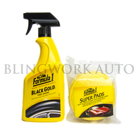 FORMULA 1 Black Gold Tyre Tire Shine