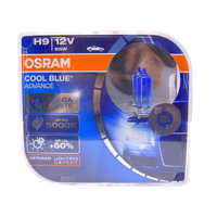 OSRAM H9 Cool Blue Advance 5000K White Halogen Bulbs