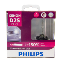 (PAIR) Philips D2S Xenon X-treme Vision GEN2 +150% Bulb