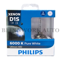 (PAIR) Philips D1S Ultinon 6000K Xenon HID Bulbs for Volkswagen Golf R MK6 BMW E92 M3