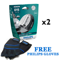 (PAIR) Philips D1S Xenon X-tremeVision GEN2 +150% Bulb