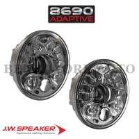 JW Speaker 8690 LED 5.75" Adaptive Motorcycle Bike Headlight