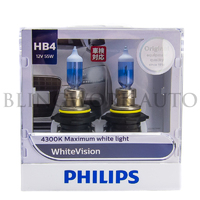 Philips HB4/9006 White Vision Warm White Halogen Bulbs