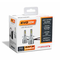 JW Speaker H4 5700K EVO10K 12V LED Conversion Kit