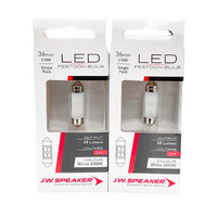 (24V) JW Speaker LED 24V 36mm C10W Festoon 6000K White Bulbs