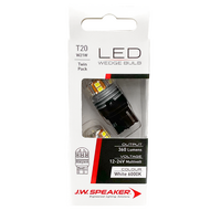 JW Speaker LED W21W T20 7440 6000K White Bulbs