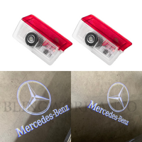 (2PCS) Mercedes Benz 4K LED Door Welcome Logo Light Unit For A-Class B-Class C-Class E-Class