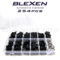 254PCS BLEXEN Plastic Panel Clip Retainer Fastener Kit