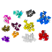 90Pcs Mixed 2 Amp - 40 Amp Standard Blade (Regular Size) Universal Car Vehicle  Fuse