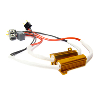 H7 50W 6ohm Load Resistors CANbus Control Unit Harness