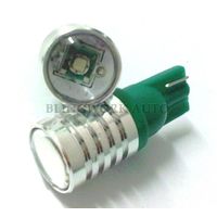 Blingwork Green T10 W5W Single CREE LED Light Bulbs