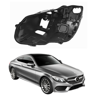 (LEFT) Brand New Headlight Housing Back Base Shell For Mercedes-Benz C-Class W205 Pre-Facelift 2015-2017