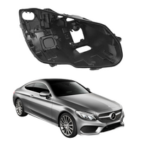 (RIGHT) Brand New Headlight Housing Back Base Shell For Mercedes-Benz C-Class W205 Pre-Facelift 2015-2017