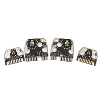 (4PCS) DRL DAYTIME RUNNING CSL YELLOW LED BOARD 63115A0E623 63115A0E624 FOR BMW G01 G02 X3 X4 LCI 20-22