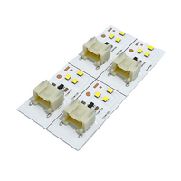 (LEFT & RIGHT) DRL DAYTIME RUNNING CSL YELLOW LED BOARD 63117398766 FOR BMW F30 F34 3-Series 2012-2015 