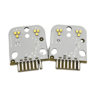 (LEFT & RIGHT) DRL DAYTIME RUNNING CSL YELLOW LED BOARD 63117466107 63117466108 FOR BMW G01 G02 X3 X4 2018-2021