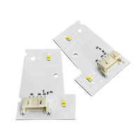 (LEFT & RIGHT) DRL DAYTIME RUNNING CSL YELLOW LED BOARD 63117493227 63117493228 FOR BMW M3 M4 F80 F82 F83 430I 440I F32 F33