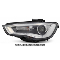 New Genuine Refurbished 8V0941005 8V0941753 LEFT Bi-Xenon Headlight Assembly for Audi 2013-2015 Audi A3 8V