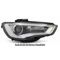 New Genuine Refurbished 8V0941006 8V0941754 RIGHT Bi-Xenon Headlight Assembly for 2013-2015 Audi A3 8V