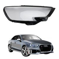 (RIGHT) Brand New Headlight Lens Cover For 2017-2020 Audi A3 S3 RS3